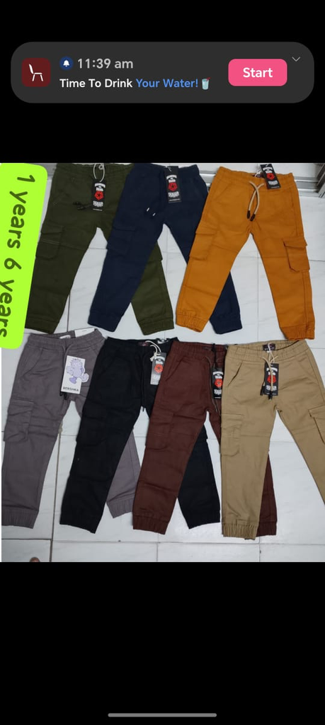 ZARA CARROT KIDS JEANS 0420