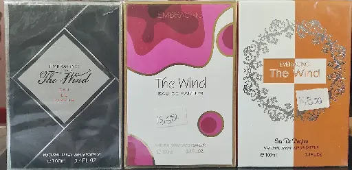 THE WIND EDP BLACK,BROWN,PINK