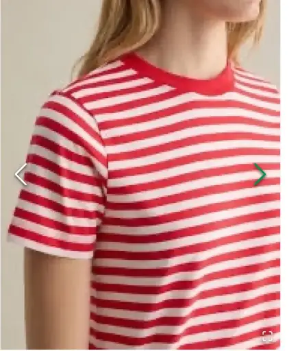 ZARA PINK AND RED SHORT SLEEVE BASIC TOP 